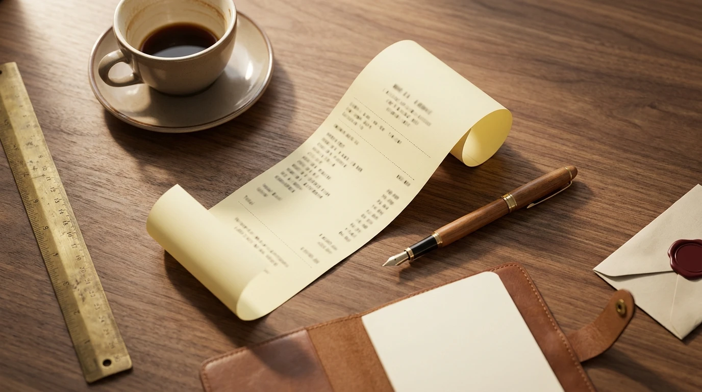 How to Make a Receipt